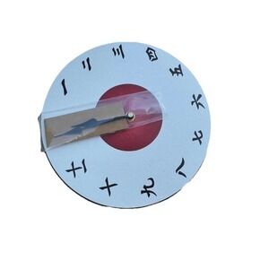 The Big Clock Store Japanese Number Analog Wall Clock Quartz Mechanism White New